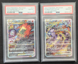 Pokemon Card JAP – Mewtwo Charizard – Vstar Universe s12a 212 221 – PSA 10 - Image 1