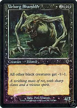 MTG - Invasion - Urborg Shambler - Foil - NM - Image 1