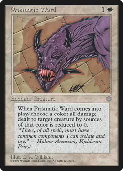 MTG Prismatic Ward ** Ice Age ** English (NM) - Image 1