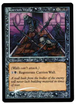 Magic the Gathering MTG Card: Carrion Wall FOIL 54/143 Nemesis! NM - Image 1