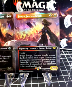 FOIL EOMER, Gothmog & Eowyn Borderless - Part of SCENE LOTR MTG NM - Image 4