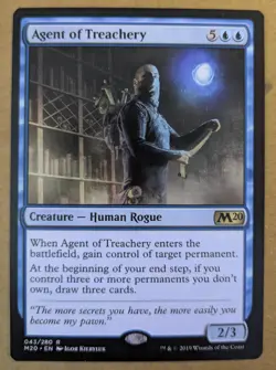 M:TG — Agent of Treachery — Core Set 2020 #43 (RARE) - Image 1