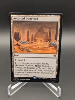 Accursed Duneyard Commander: Aetherdrift Regular - Image 1