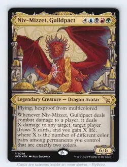 MTG Niv-Mizzet, Guildpact (Showcase) (319) Murders at Karlov Manor - NM - Image 1
