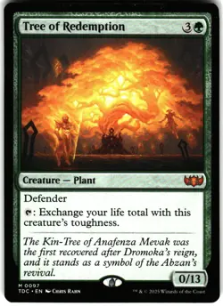 Commander: Tarkir: Dragonstorm #97 Tree of Redemption - Image 1