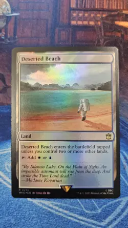 Deserted Beach Universes Beyond: Doctor Who Foil - Image 1