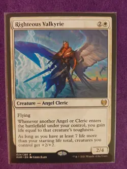 Righteous Valkyrie - Kaldheim MTG Magic - Image 1