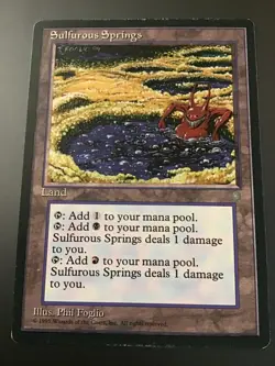 MTG Ice Age Sulfurous Springs LP - Image 1