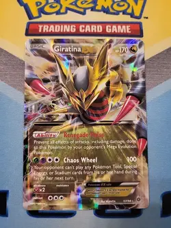 Giratina EX 57/98 XY Ancient Origins Ultra Rare 2015 TCG Card - Image 1