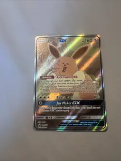 Pokemon TCG Eevee GX (Full Art) SM233 Sun & Moon Black Star Promo - Image 1