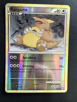 Pokemon TCG Kangaskhan 36/102 HS-Triumphant Reverse Holo - Image 1