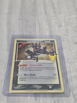 Pokemon Greninja Gold Star SWSH144 Celebrations Promo Holo Card NICE! - C683 - Image 4