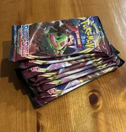 8 Sword & Shield Base Set Booster Packs, Factory Sealed, Unsearched, Pokemon TCG - Image 4