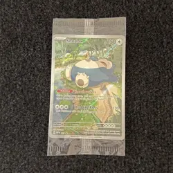 Pokemon Snorlax SV: Scarlet & Violet Promo SVP 051 Holo Pokemon TCG English - Image 1