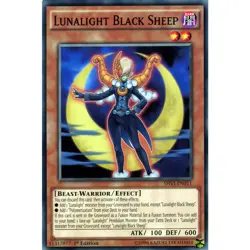 Lunalight Black Sheep SHVI-EN011 Yu-Gi-Oh! Card Common 1st Edition - Image 1