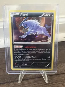 Pokemon TCG Absol Cosmos Holo Black Star Promo Card XY178 (LP -LP) Free Ship - Image 1