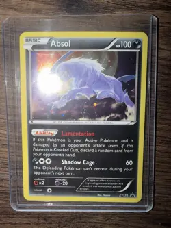 Pokemon TCG Absol Cosmos Holo Black Star Promo Card XY178 (LP -LP) Free Ship - Image 3