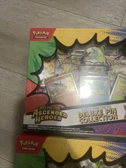 Pokemon TCG: Ascended Heroes First Partners Pin Collection Sealed Box (Lot of 2) - Image 5