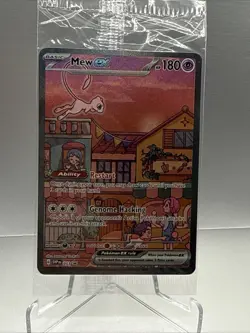 Mew EX 053 Scarlet & Violet 151 Promo Holo Pokemon TCG Card New Sealed - Image 1
