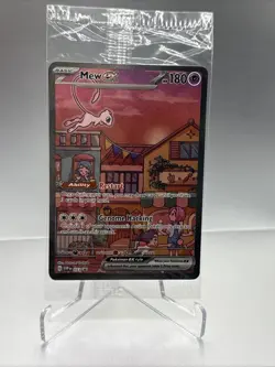 Mew EX 053 Scarlet & Violet 151 Promo Holo Pokemon TCG Card New Sealed - Image 2
