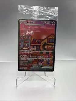 Mew EX 053 Scarlet & Violet 151 Promo Holo Pokemon TCG Card New Sealed - Image 3