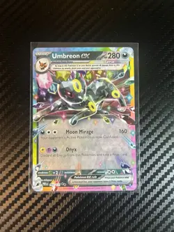 Pokemon TCG Umbreon EX 060/131 Prismatic Evolutions Card NM Condition - Image 1