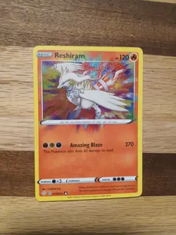 Reshiram 017/072 - Amazing Rare - Pokemon Shining Fates M/NM - Image 1