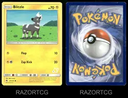 BLITZLE - 81/214 (#1 PIKACHU STAMPED) 081/214 P BATTLE ACADEMY POKEMON NM/M - Image 3