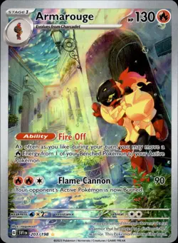 Armarouge 203/198 Holo - Pokemon SV01: Scarlet & Violet Base Set - NM - Image 1