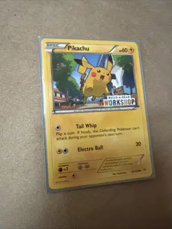 Build a Bear Pokemon Card Pikachu Promo Trading Card - Image 1