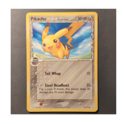 Nintendo Pokemon TCG Pikachu (Delta Species) 79/110 Holon Phantoms Common 50HP - Image 1