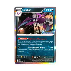 Pokemon ME: Mega Evolution Promo Crobat - 076 [Staff] (P) #076 (Holo) NM - Image 1