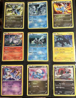 Pokemon TCG 36 Card Lot, Black and White Holo, Reverse, Etc. Mewtwo, Zekrom - Image 1