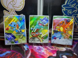 Pokemon TCG: Set of 9 First Partner Illustration Collection Series 1 - Image 3