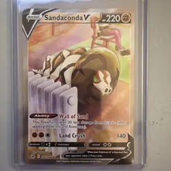 Pokemon TCG Sandaconda v 252/264 Fusion Strike NM - Image 1