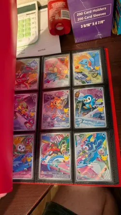 Pokemon Binder Collection Lot Partner Illustration Full Art Promo Ect See Pics! - Image 1