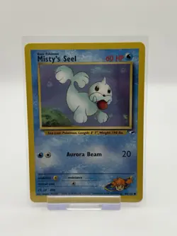 Misty's Seel Gym Heroes 88/132 EX/LP Pokemon Card Vintage WOTC - Image 1