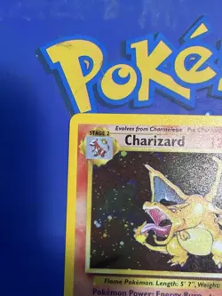 Pokemon Charizard Holo Card 4/130 Base Set 2, Near Mint Condition - Image 4