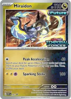 Pokemon Miraidon - SVP092 - SVP Black Star Promos (Prerelease) NM-Mint SV Black - Image 1