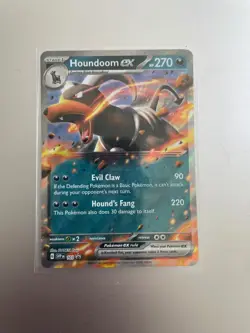 Pokemon TCG Houndoom ex SVP Black Star Promos SVP103 Holo Promo Promo - Image 1