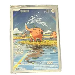 Pokemon TCG Cufant 076/064 Sv: Shrouded Fable Illustration Rare Holo Card - Image 1