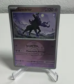 Spectrier 098/217 Reverse Holo Dusk Ball Ascended Heroes Pokemon - Near Mint NM - Image 1