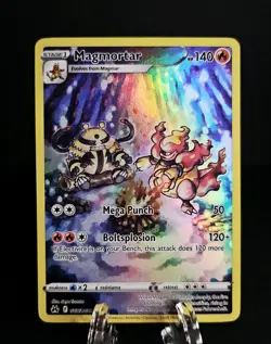 Pokemon TCG Magmortar GG03/GG70 Crown Zenith Holo Eng 2023 140 HP - Image 1