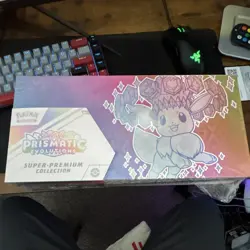 Pokemon TCG Prismatic Evolutions Super-Premium Collection Box Eevee English 2025 - Image 1