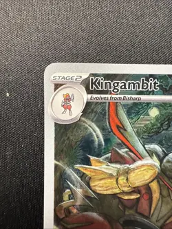 Pokemon Card TCG - Kingambit SVP 130 Black Star Promo Scarlet & Violet Near Mint - Image 2