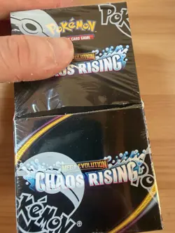 Pokemon TCG Chaos Rising Half Booster Box Factory Sealed (slight tear in seal) - Image 2