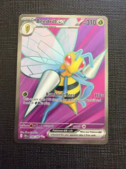 Beedrill Ex 098/086 NM Full Art Chaos Rising Pokemon - Image 1