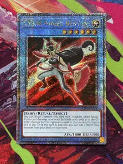 Yugioh Cyber Angel Benten RA01-EN024 Quarter Century Secret Rare NM - Image 1