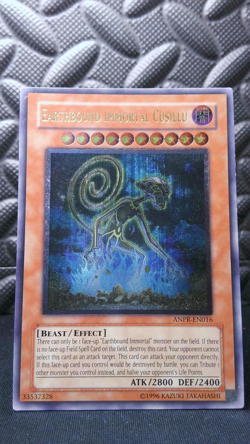 | Yugioh Earthbound Immortal Cusillu ANPR-EN016 Ultimate Rare Ancient LP/PL 🔥 | - Image 2