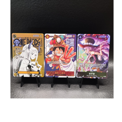One Piece Card CCG 3-Card Lot Magazine, 3rd Anniversary, Alt Art (NM) Fan Art - Image 1